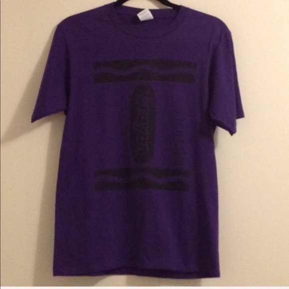 Purple Crayon T-Shirt - Picture 1 of 3